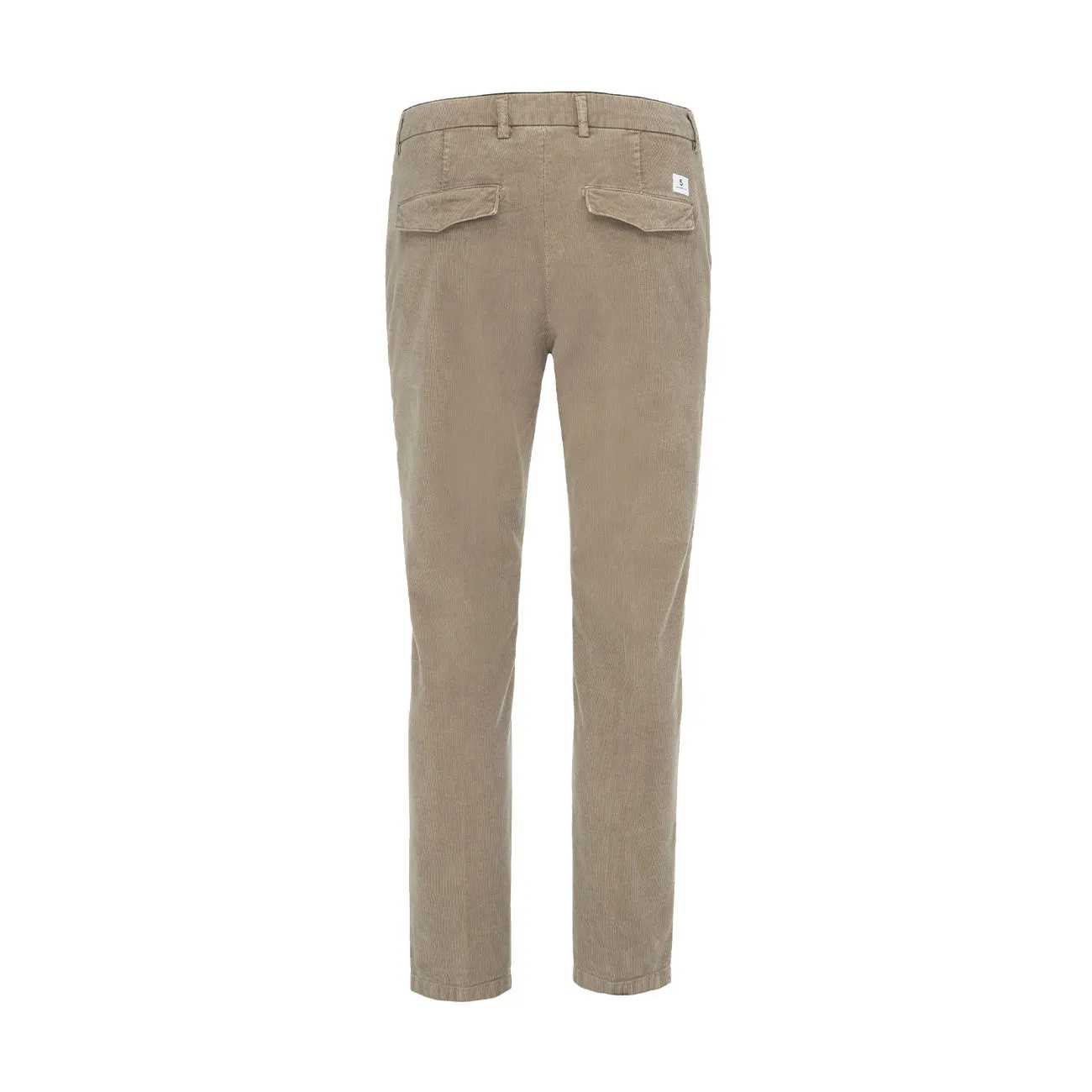 PANTALONI PRINCE CHINOS IN VELLUTO Uomo Tortora