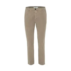 PANTALONI PRINCE CHINOS IN VELLUTO Uomo Tortora