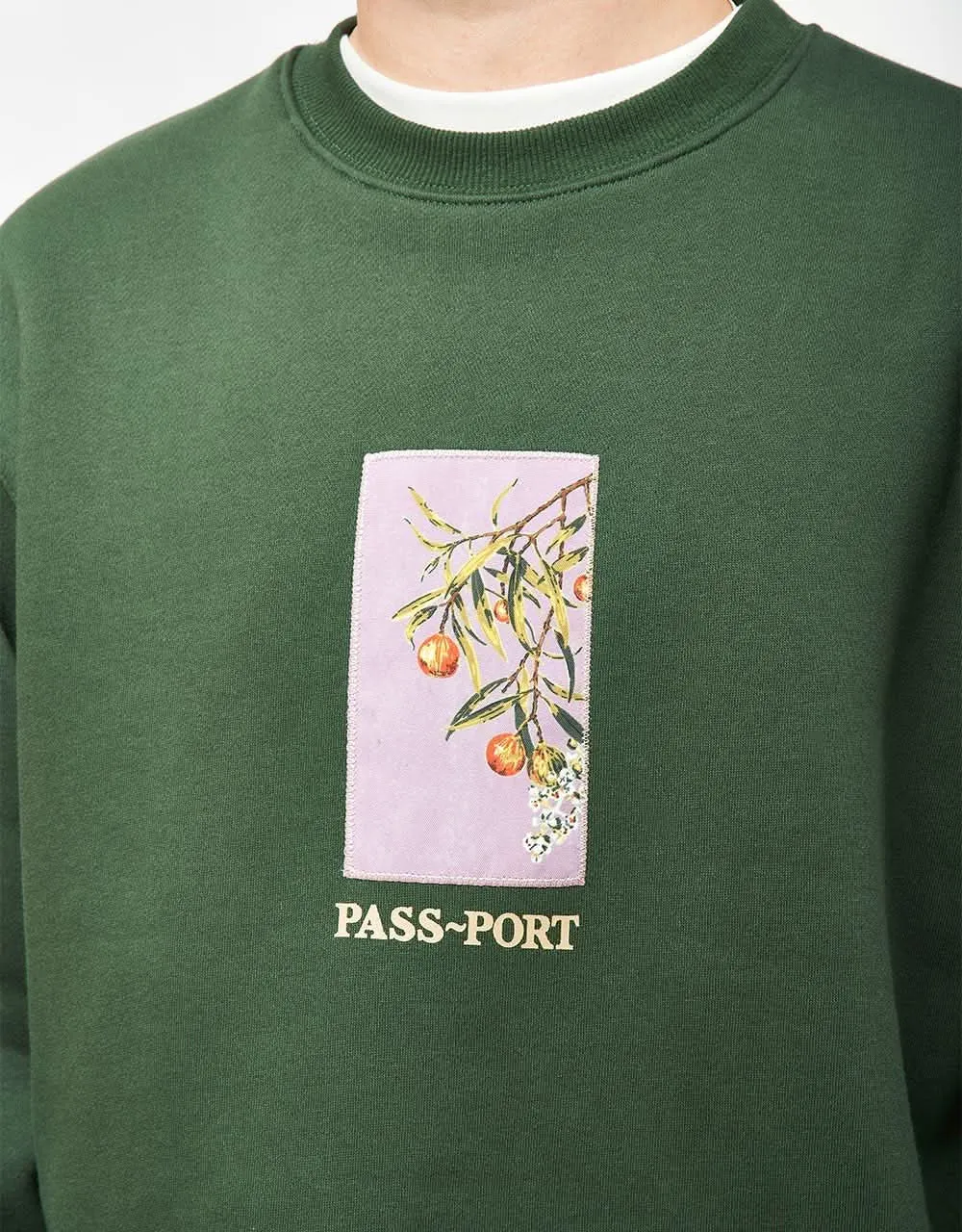 Pass Port Quandong Sweater - Forest Green