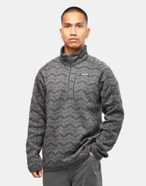 Patagonia Better Sweater 1/4 Zip - Island Escape: Forge Grey