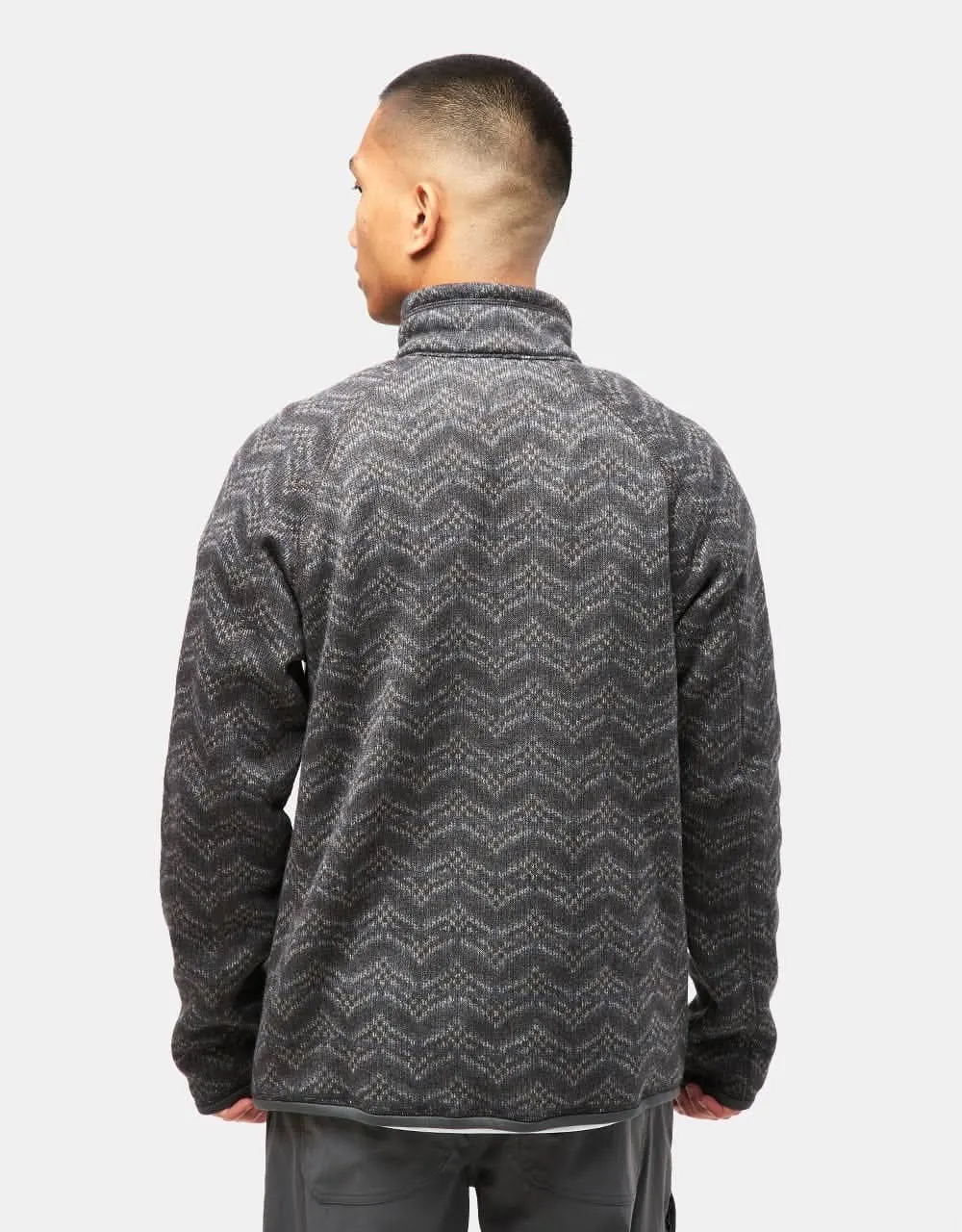 Patagonia Better Sweater 1/4 Zip - Island Escape: Forge Grey