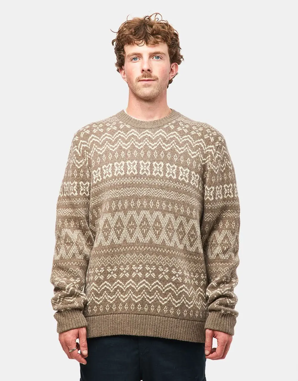 Patagonia Recycled Wool-Blend Sweater - Helmsman: Seabird Grey