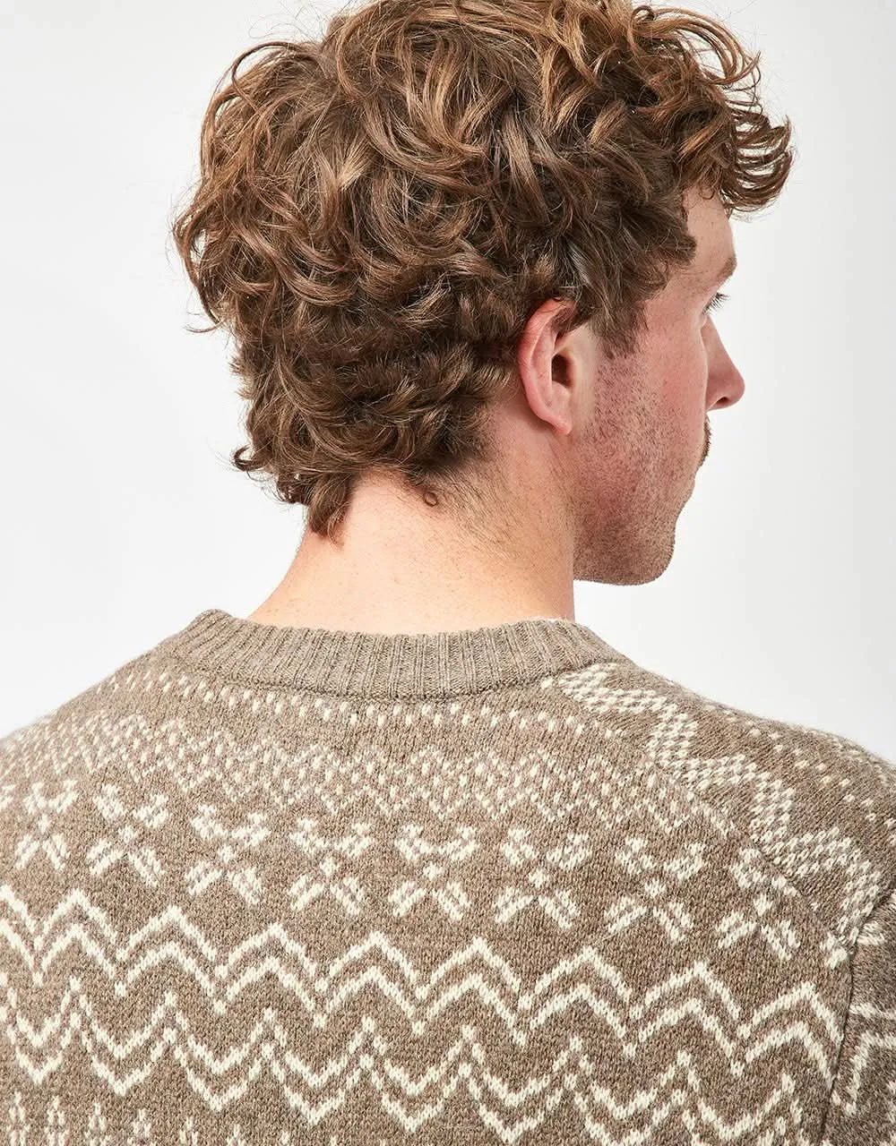 Patagonia Recycled Wool-Blend Sweater - Helmsman: Seabird Grey