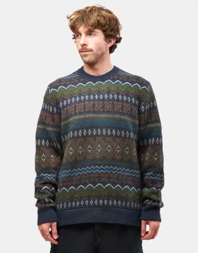 Patagonia Recycled Wool-Blend Sweater - Helmsman: Smolder Blue