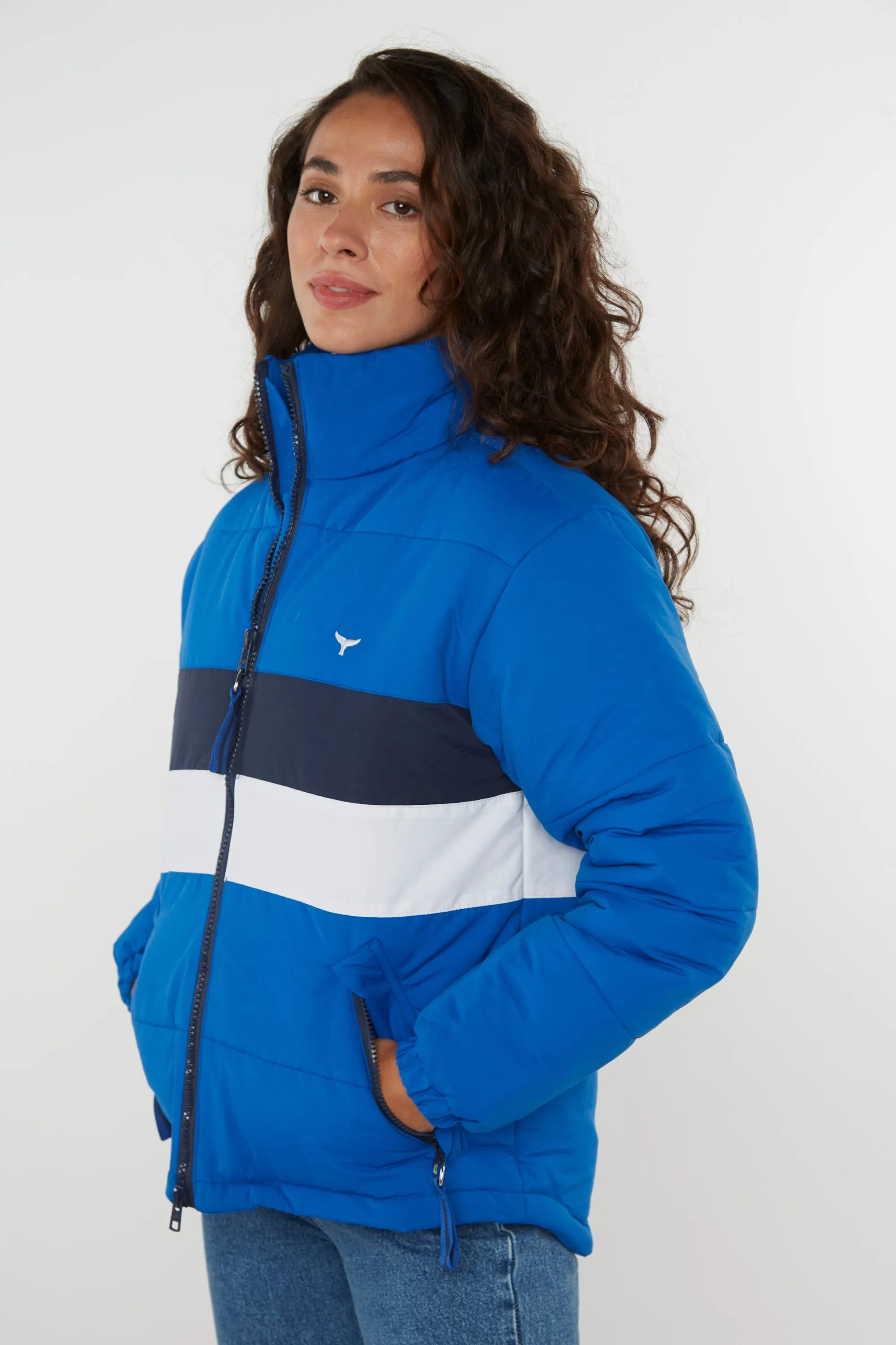 Penzance Unisex Puffer Jacket - Cobalt Blue