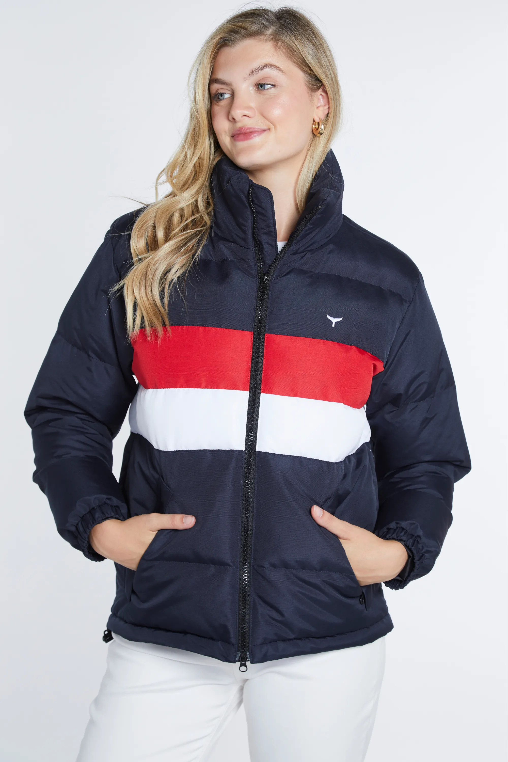 Penzance Unisex Puffer Jacket - Navy