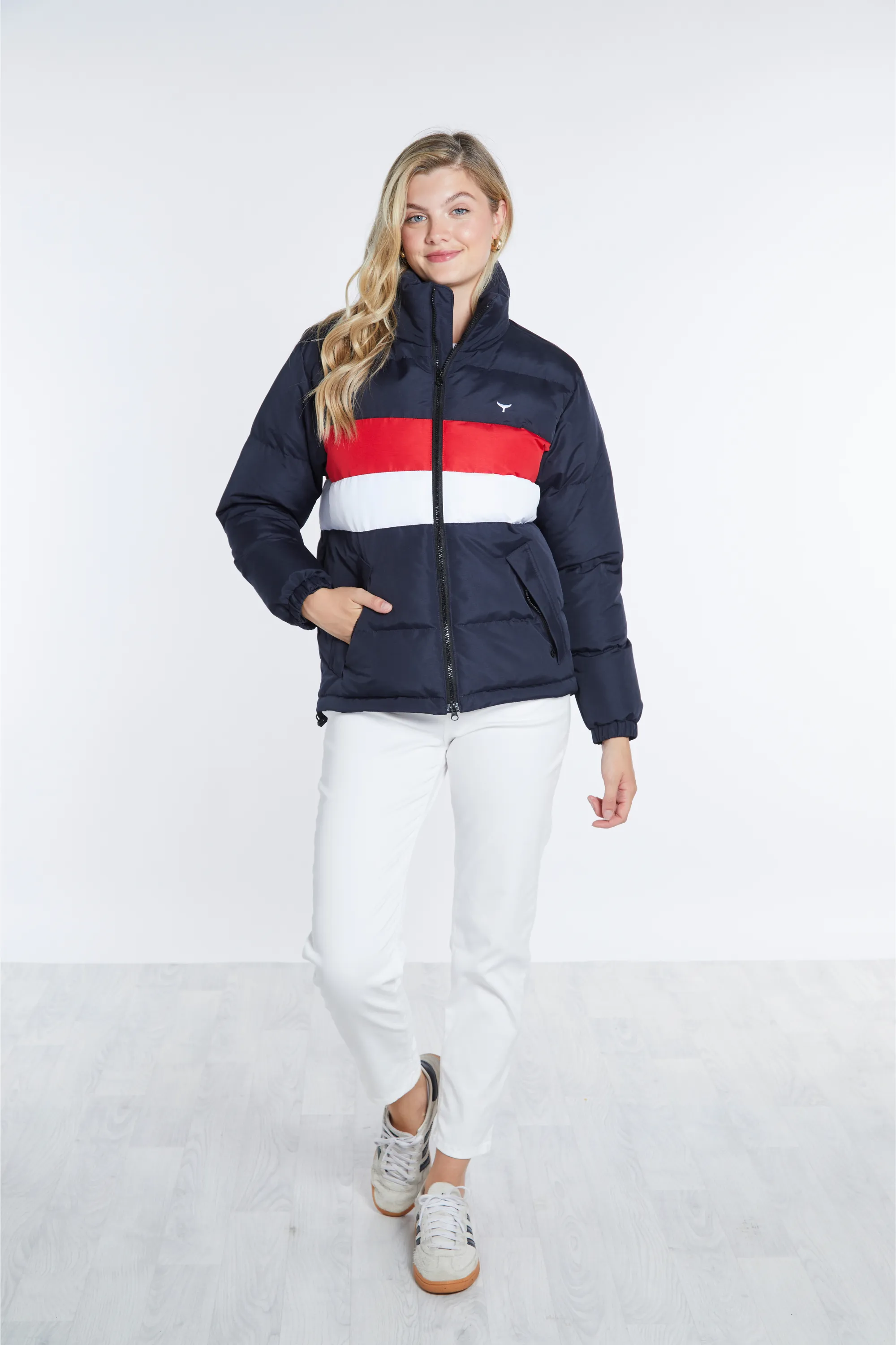 Penzance Unisex Puffer Jacket - Navy