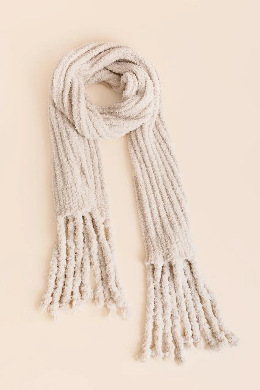 Phoebe Fringe Terry Scarf