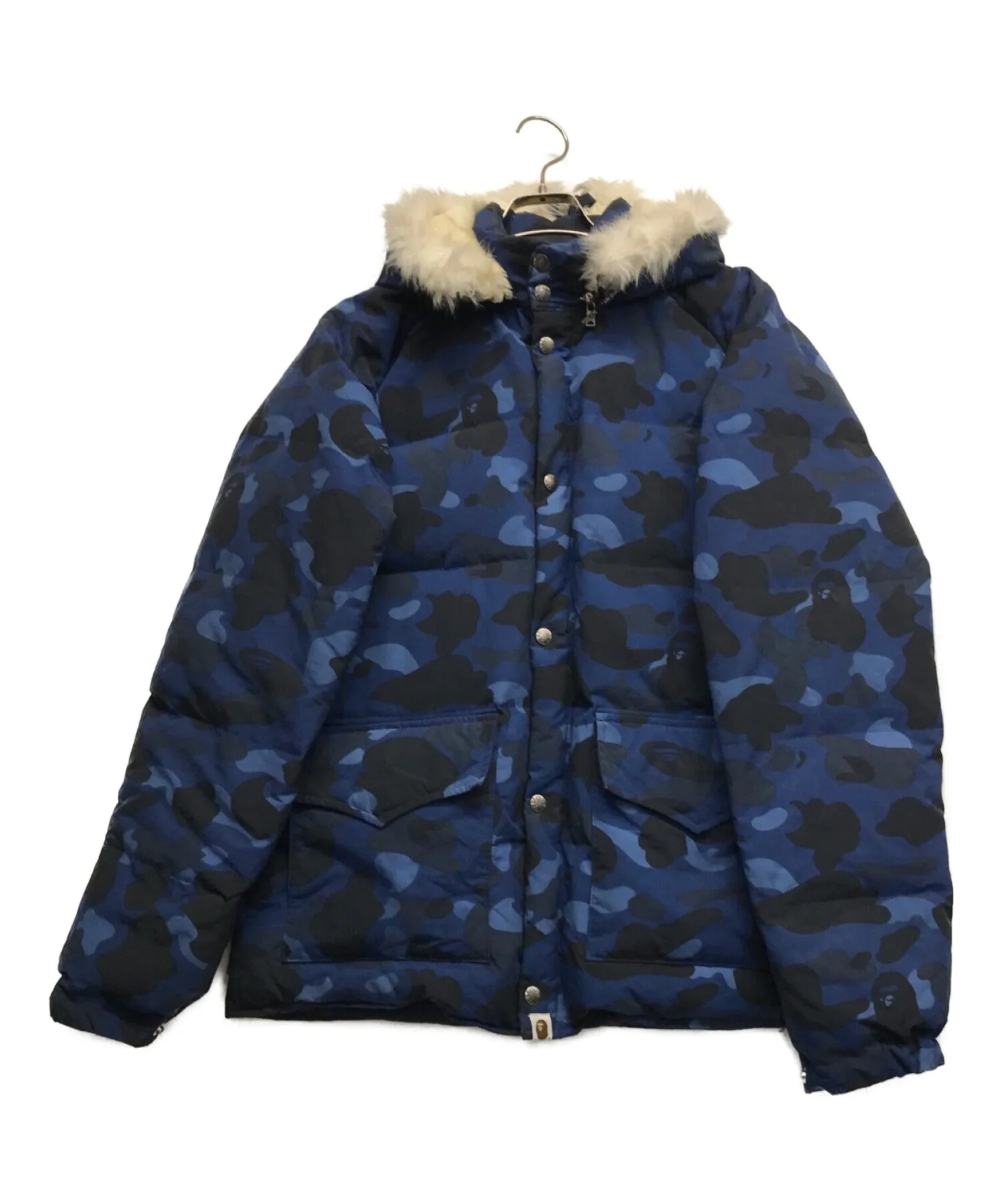 [Pre-owned] A BATHING APE Sal Camo Patterned Down Jacket Down Jacket Cotton Jacket Jacket