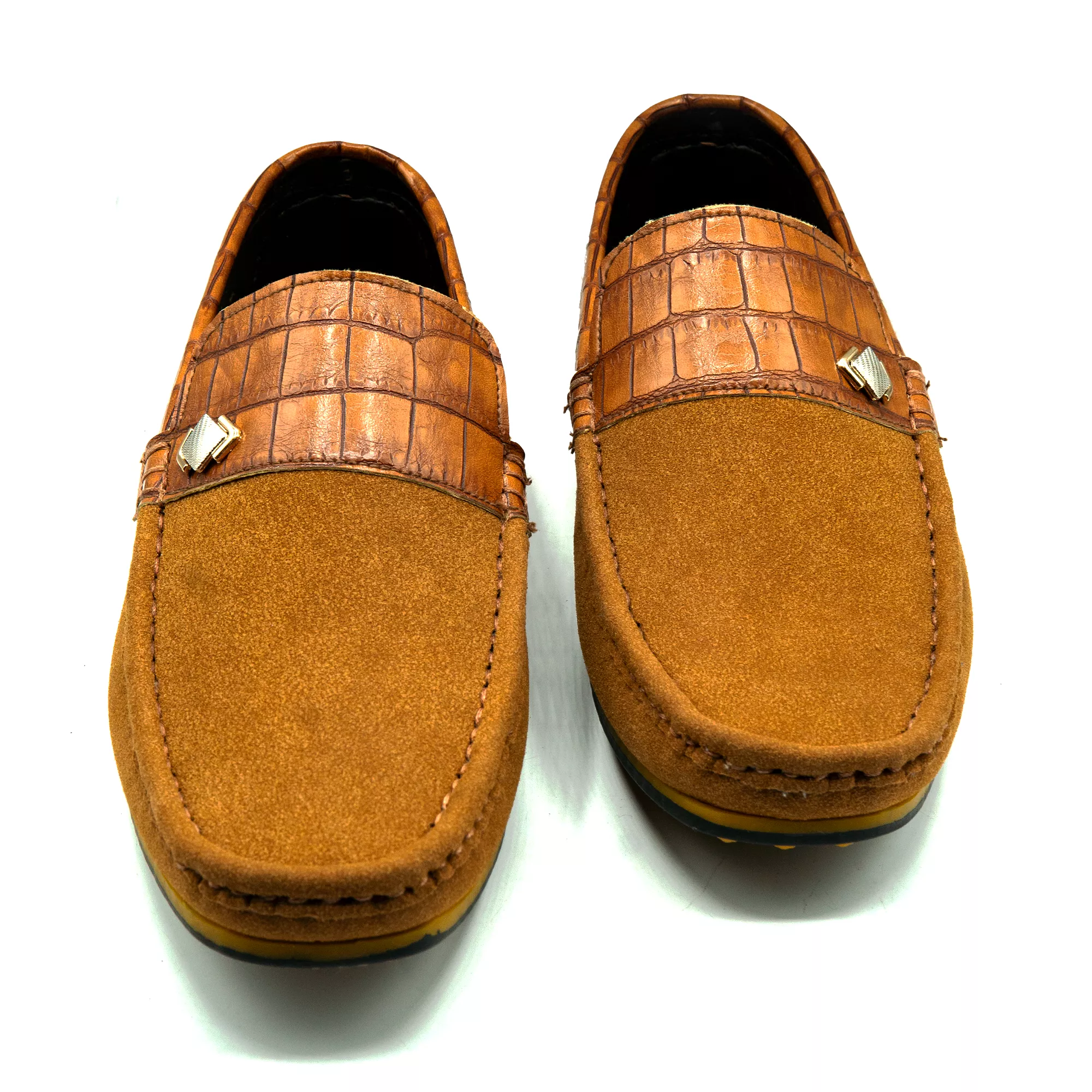 Premium PU Leather Dual Toned Moccasins