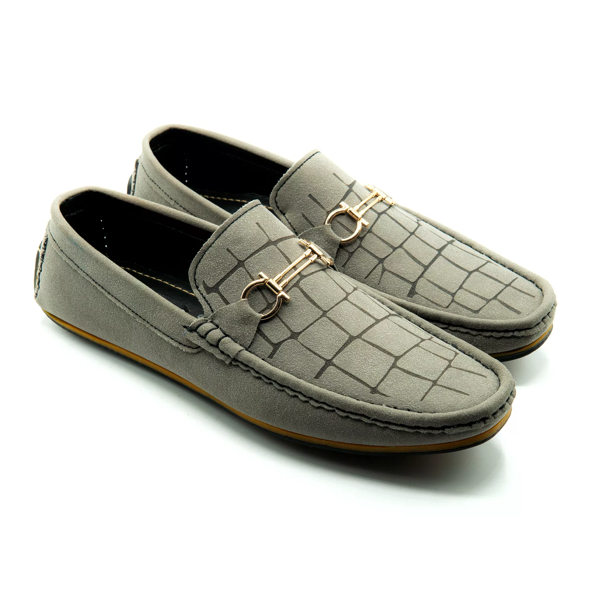 Premium PU Leather Textured Moccasins