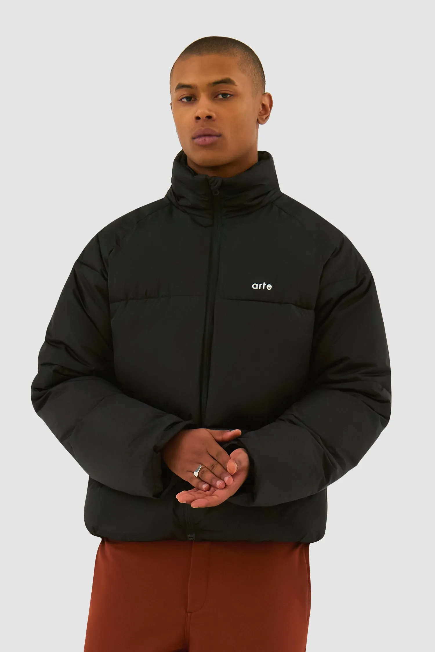 Puffer Jacket - Black