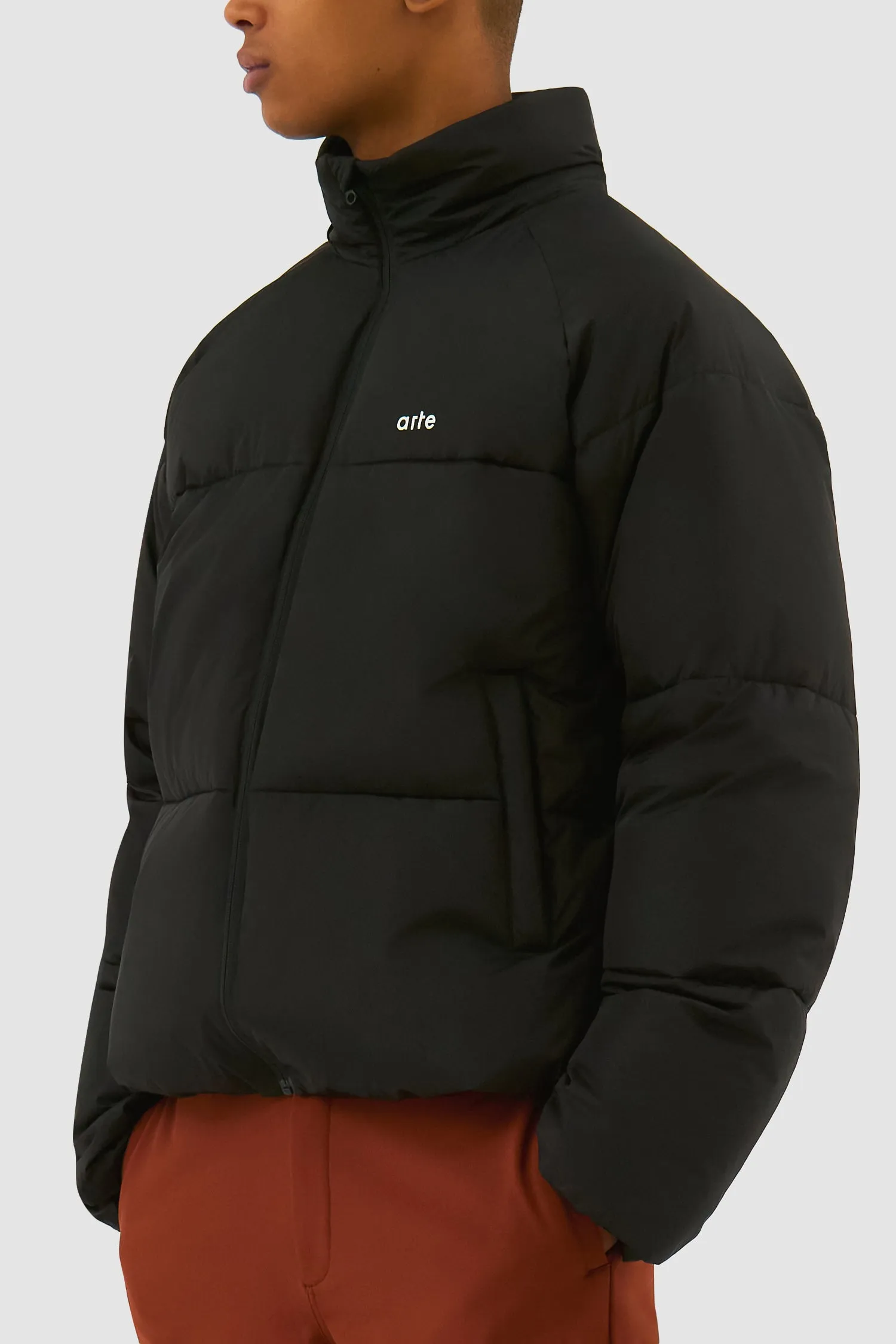 Puffer Jacket - Black