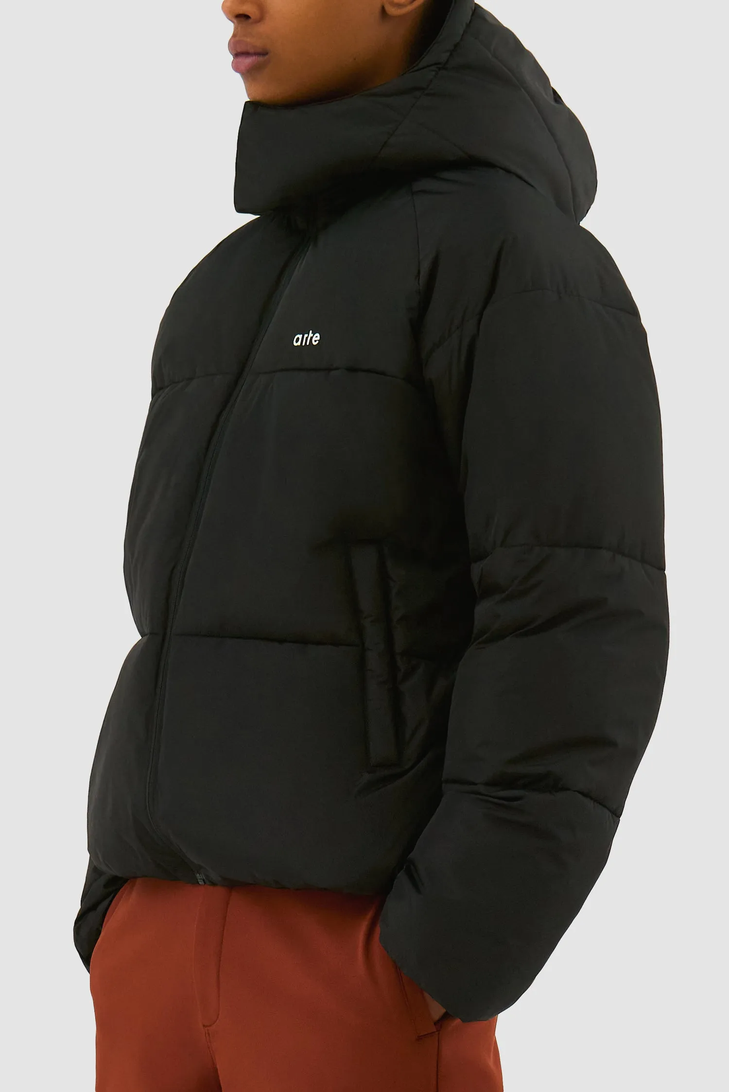 Puffer Jacket - Black