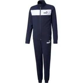 Puma - Polyester Track Suit Kids peacoat