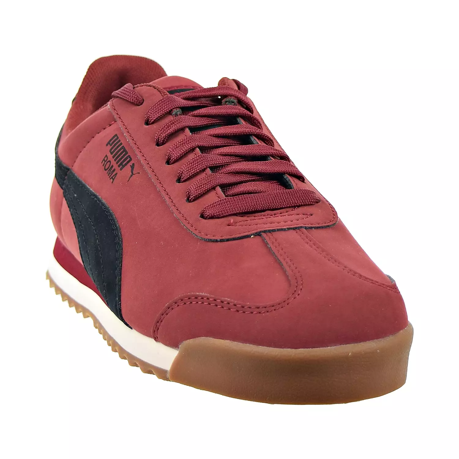 Puma Roma Smooth NBK Mens Shoes Pomegranate/Black