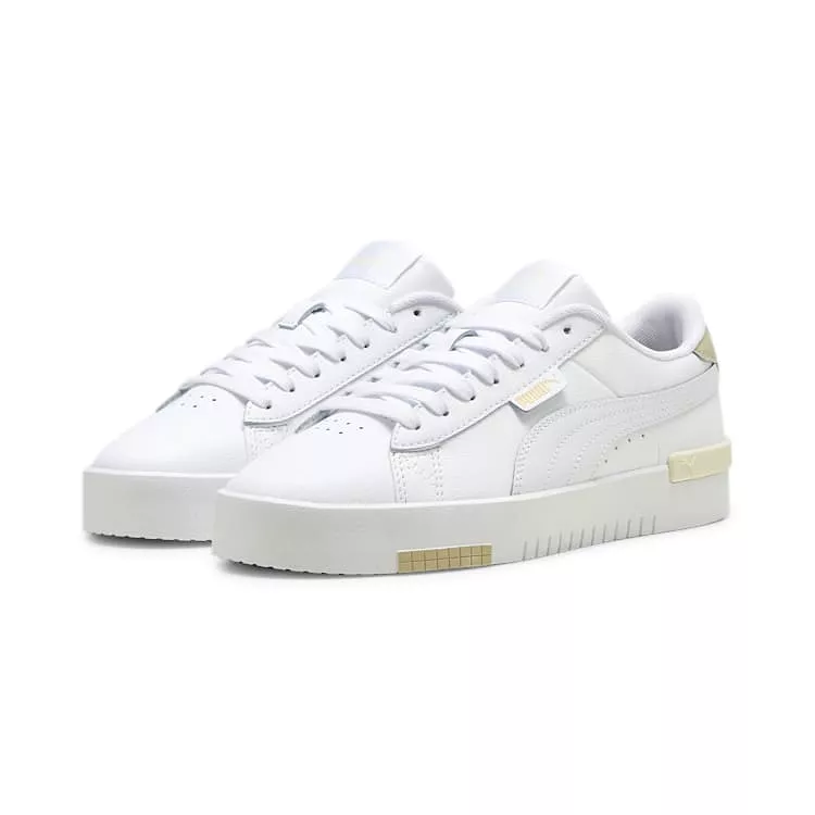 PUMA WOMEN'S JADA RENEW WHITE/PUTTY SNEAKERS