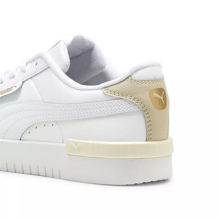 PUMA WOMEN'S JADA RENEW WHITE/PUTTY SNEAKERS