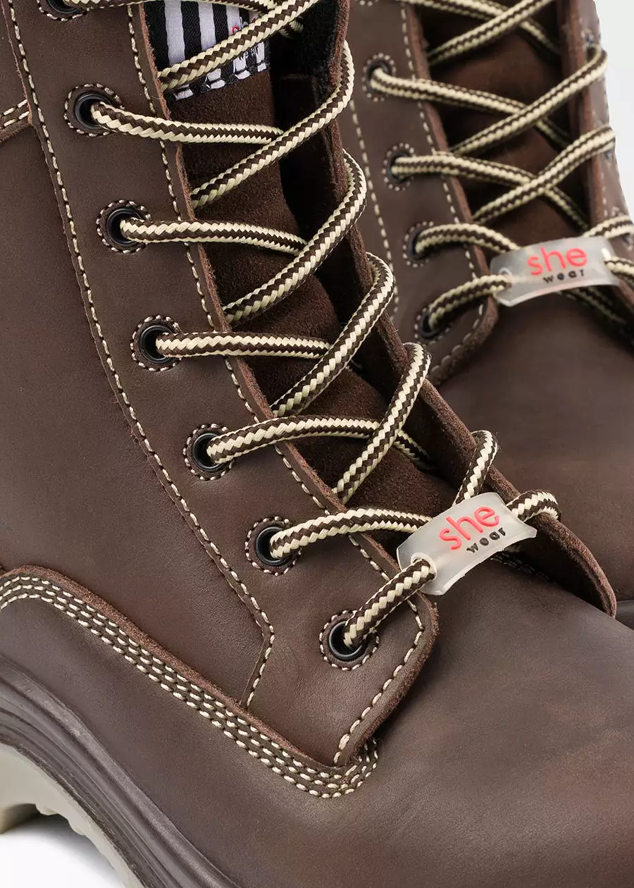 Pursues: women's safety work boots (zip)