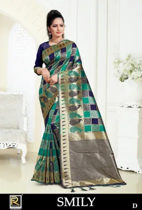 Ranjna Presents Smily Silk Fancy Designer Sarees Collection