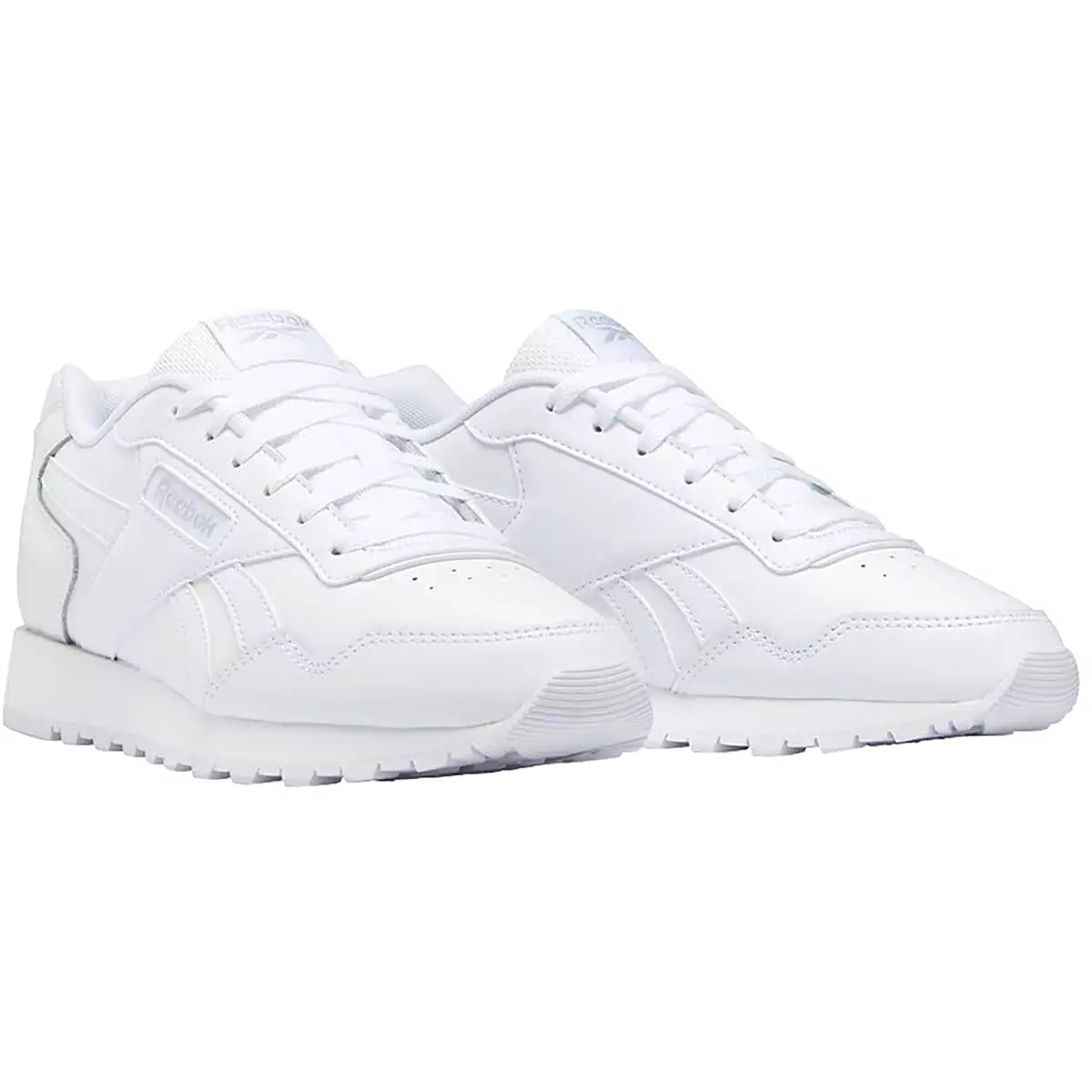 Reebok Womens Glide Leather Lifestyle Running & Training Shoes