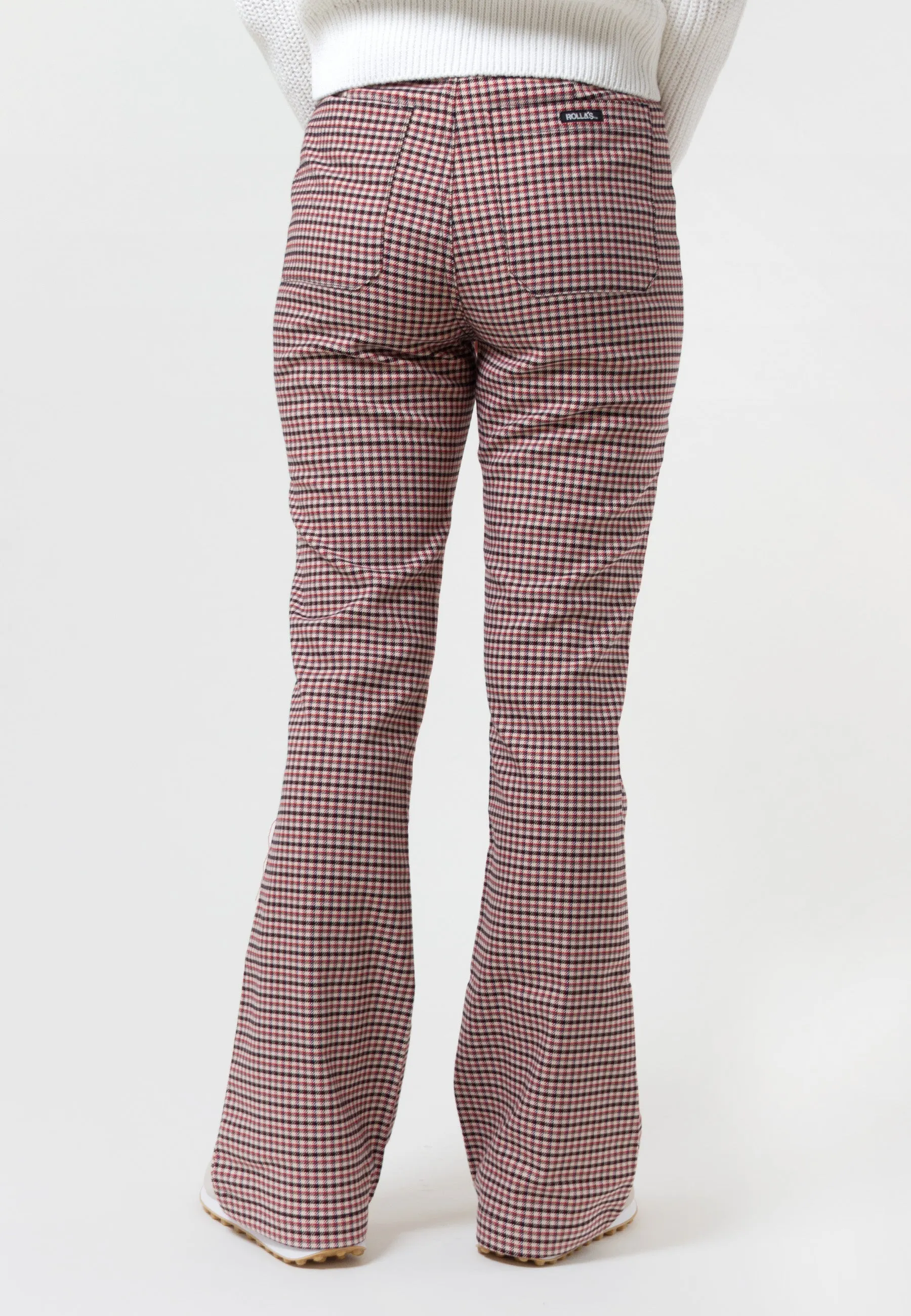 Sailor Boot Pants - downtown check