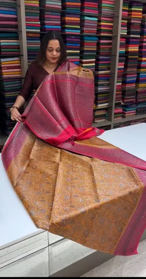 SEMI KATAN SAREES  - IHA 15211