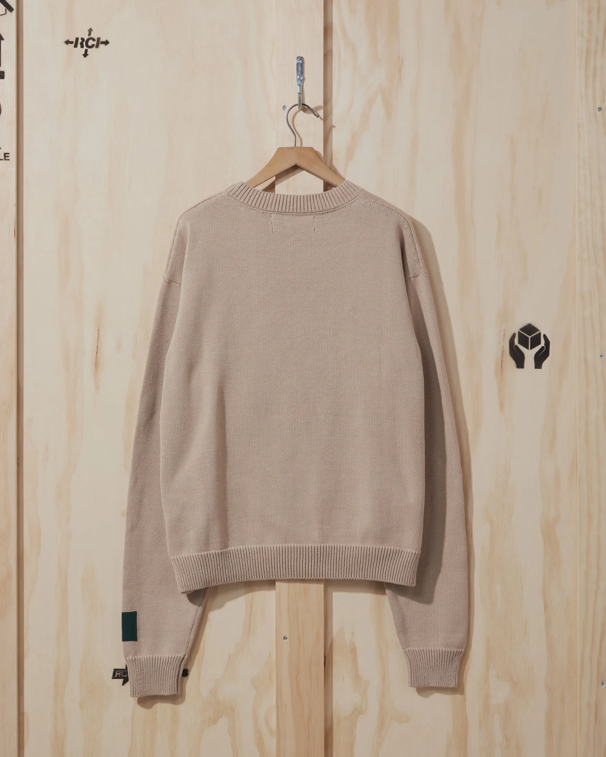 SS22 Outdoor Supply Knit Sweater in Khaki