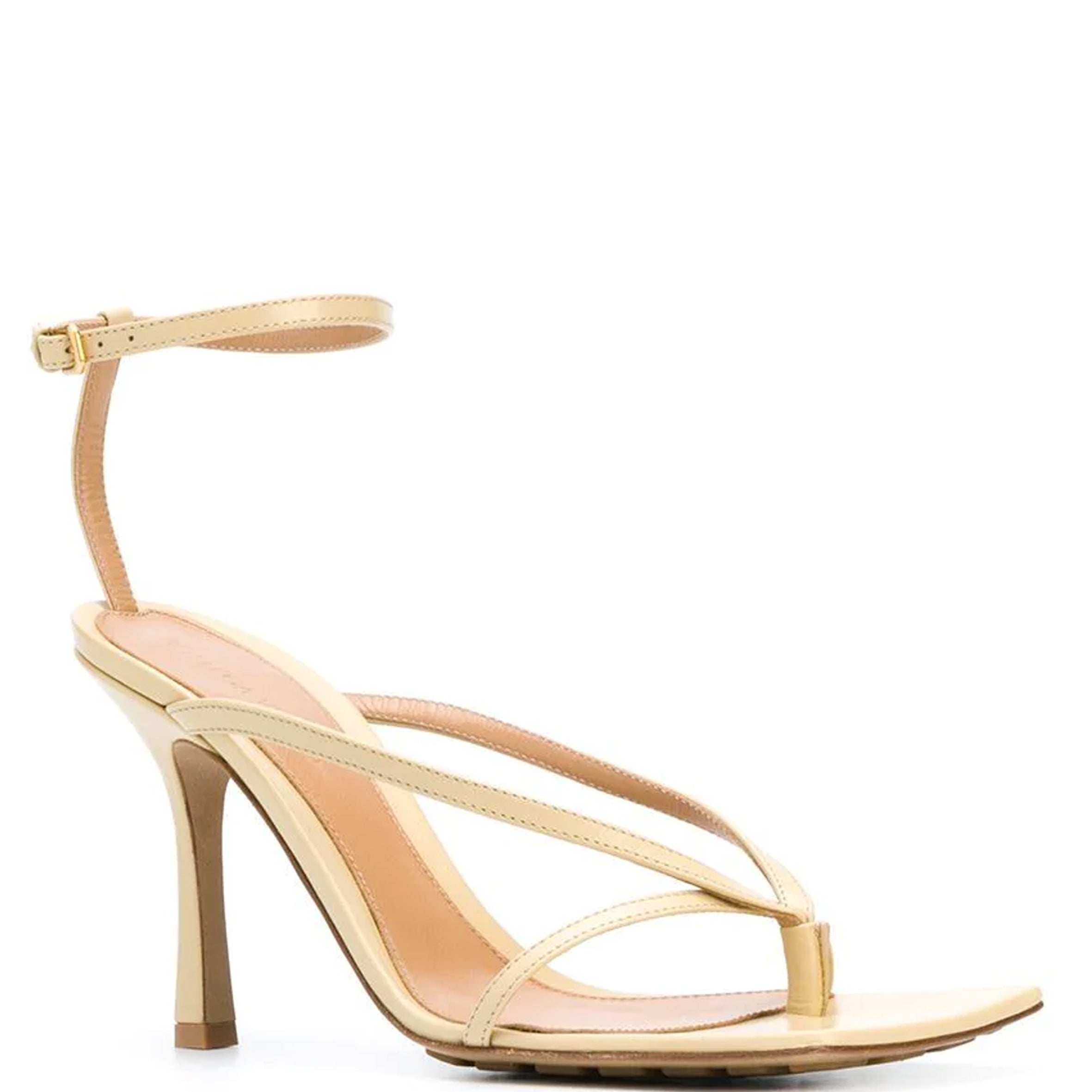 Stretch Square Sandal 90, Cane Sugar