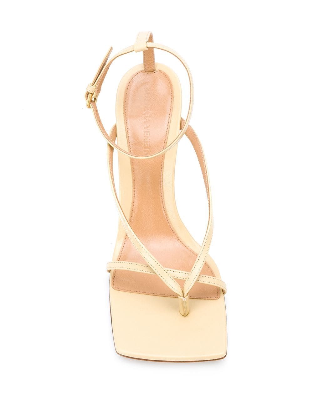 Stretch Square Sandal 90, Cane Sugar