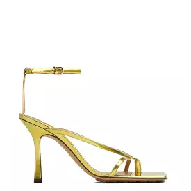 Stretch Square Sandal Mirror Gold