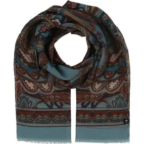 Sustainability Edition Ornamental Paisley Recycled Scarf