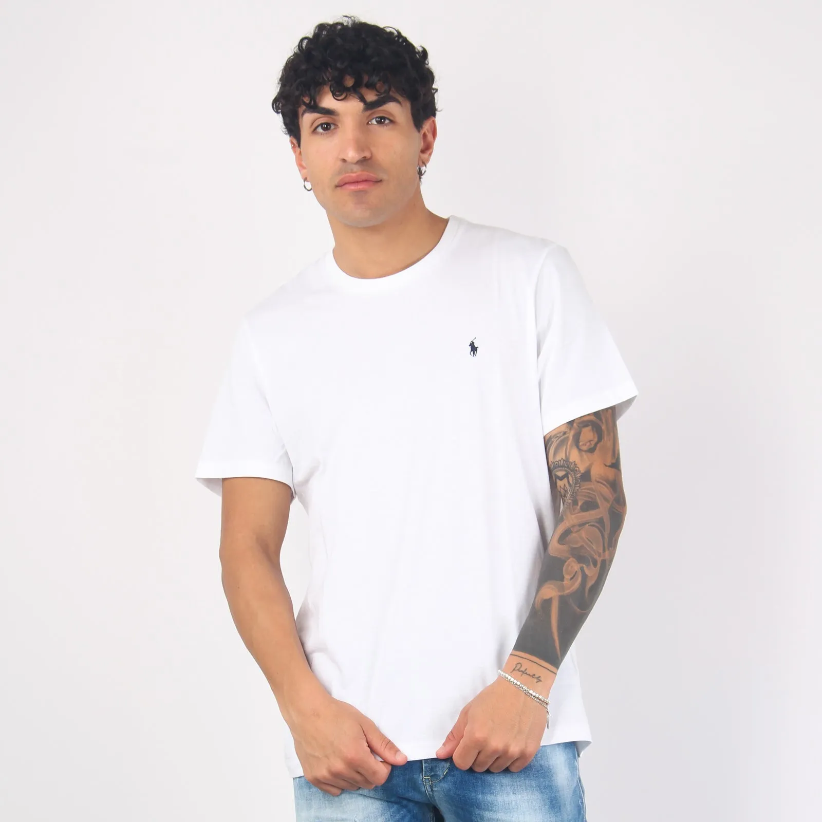 T-shirt Underwear Logo White