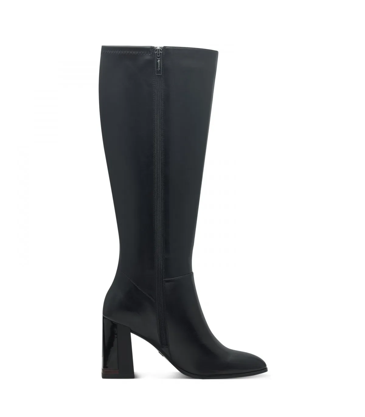 Tamaris Leather Boots Black 25531