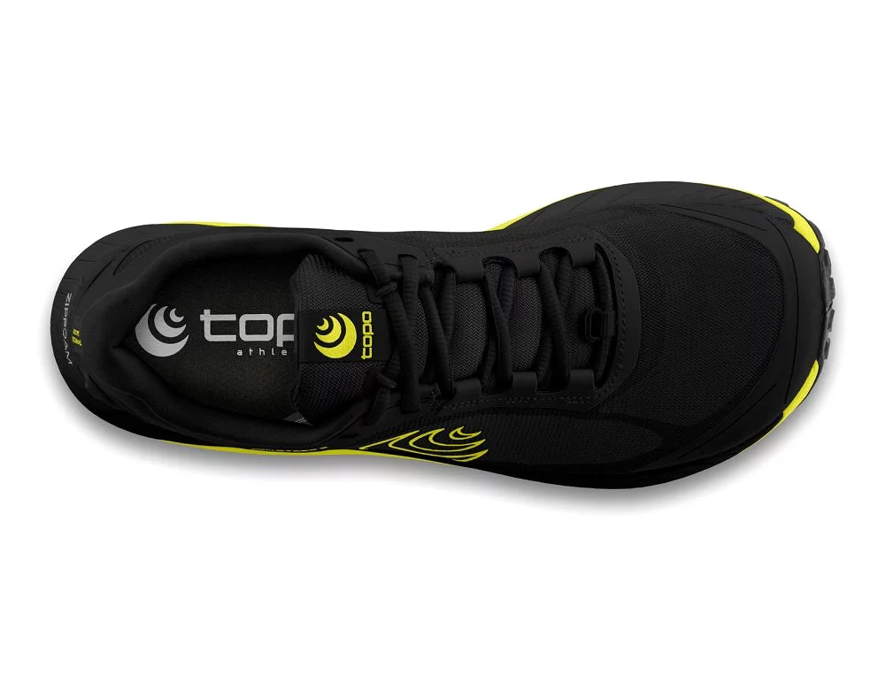 Topo Athletic Men's MTN Racer 3 - Black/Lime