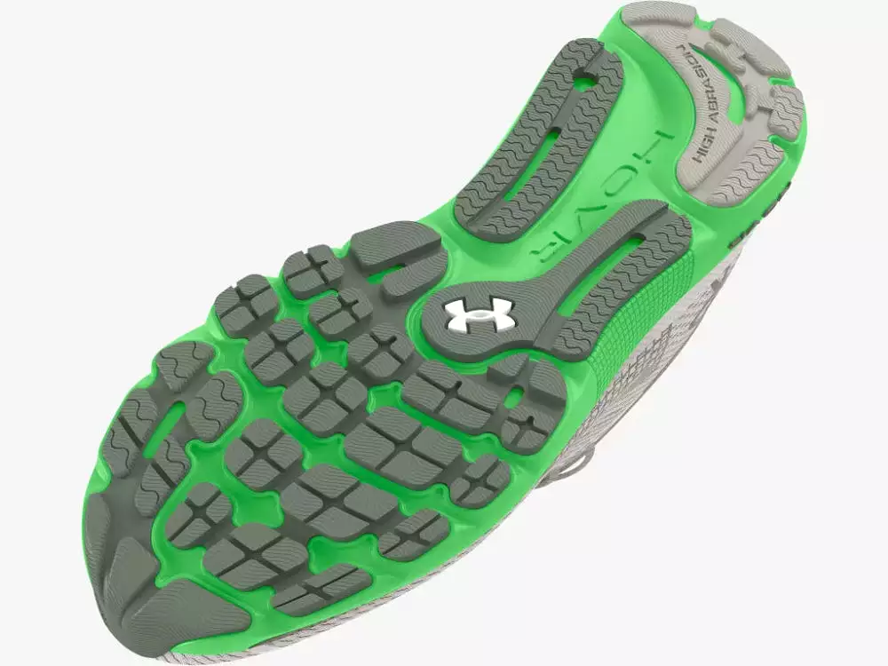 Under Armour Men's UA HOVR Infinite 5 Running Shoes - White Clay/Green Screen/Colorado Sage