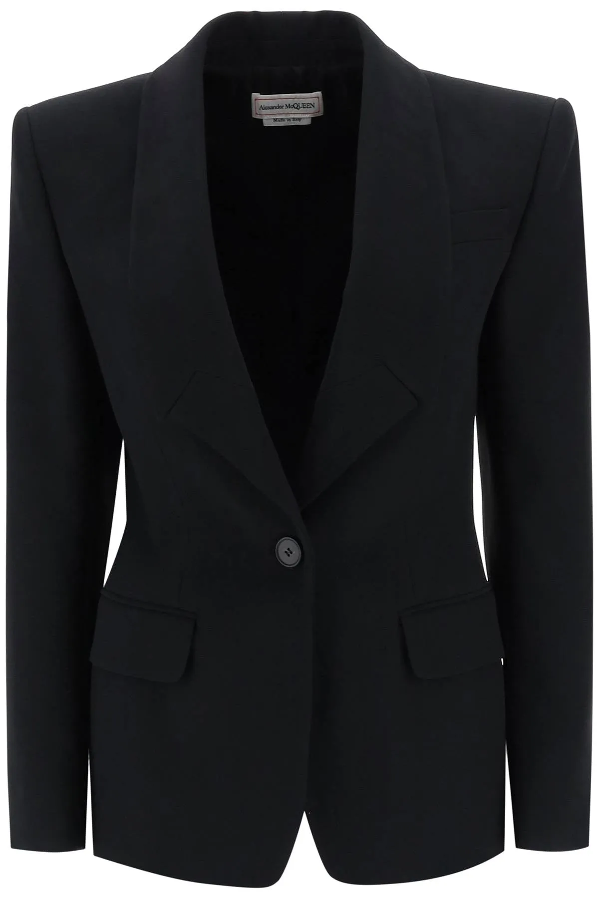 UPSIDE-DOWN LAPEL JACKET