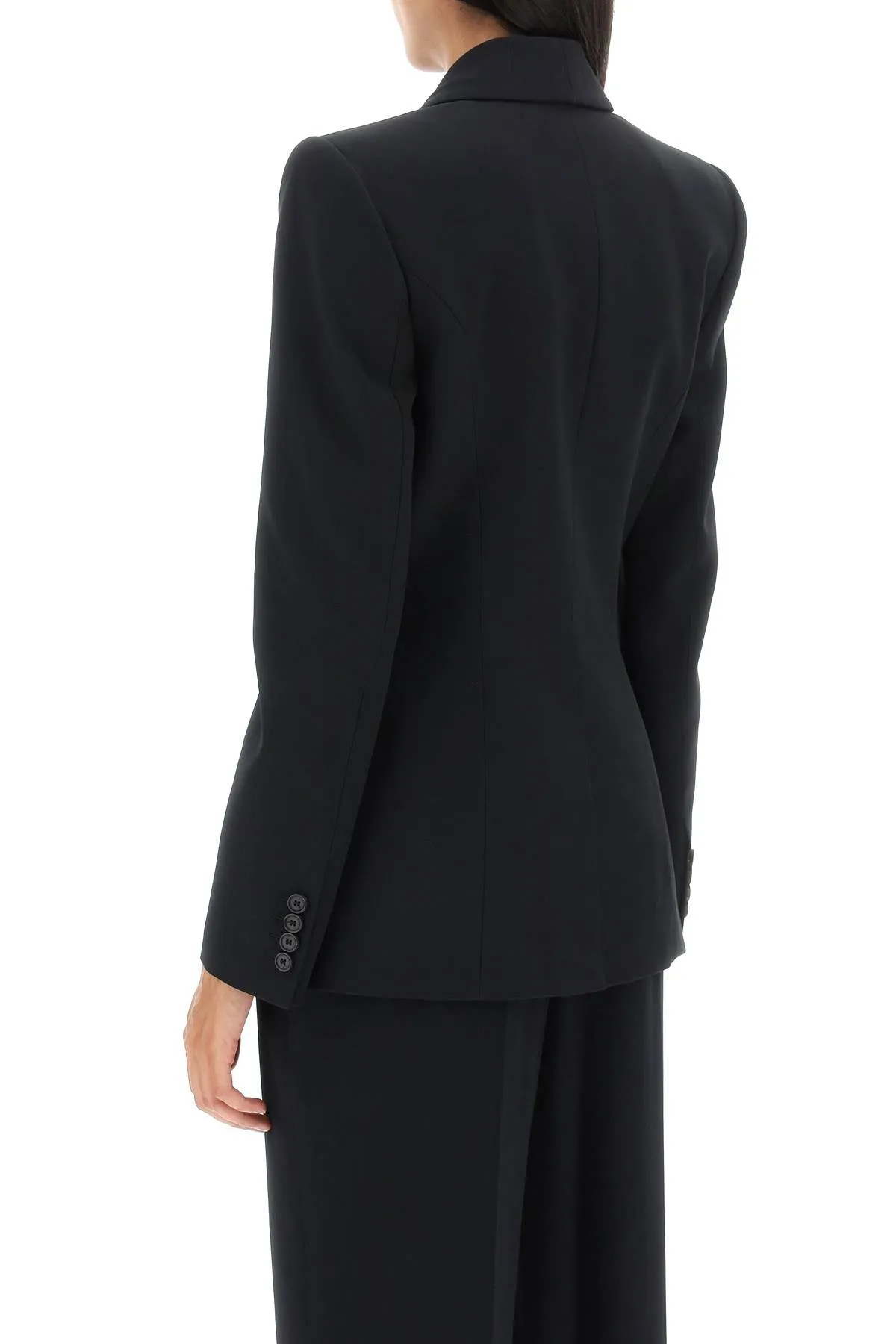 UPSIDE-DOWN LAPEL JACKET