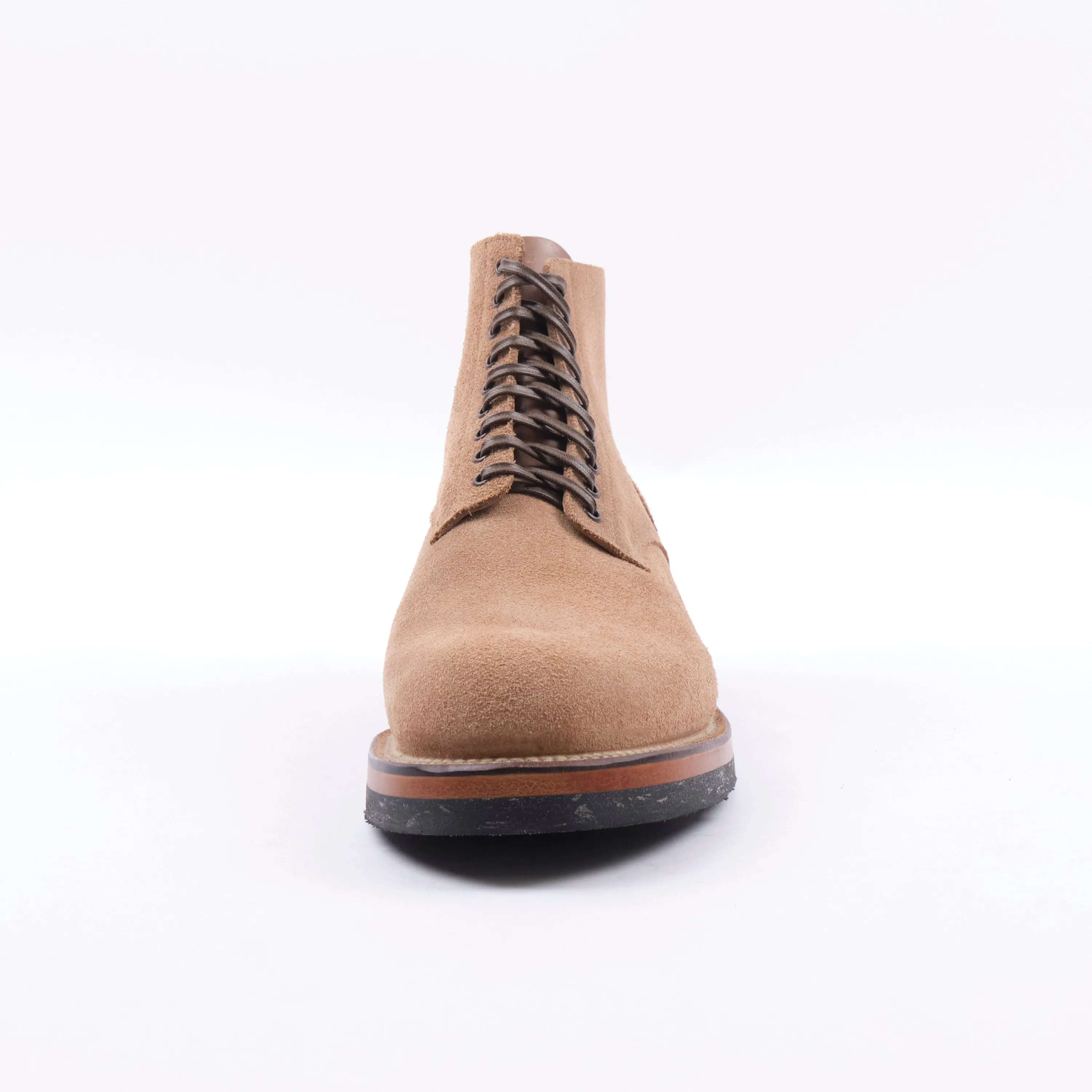 VIBERG N1 BOOT - MARINE FIELD SHOE NATURAL ROUGHOUT