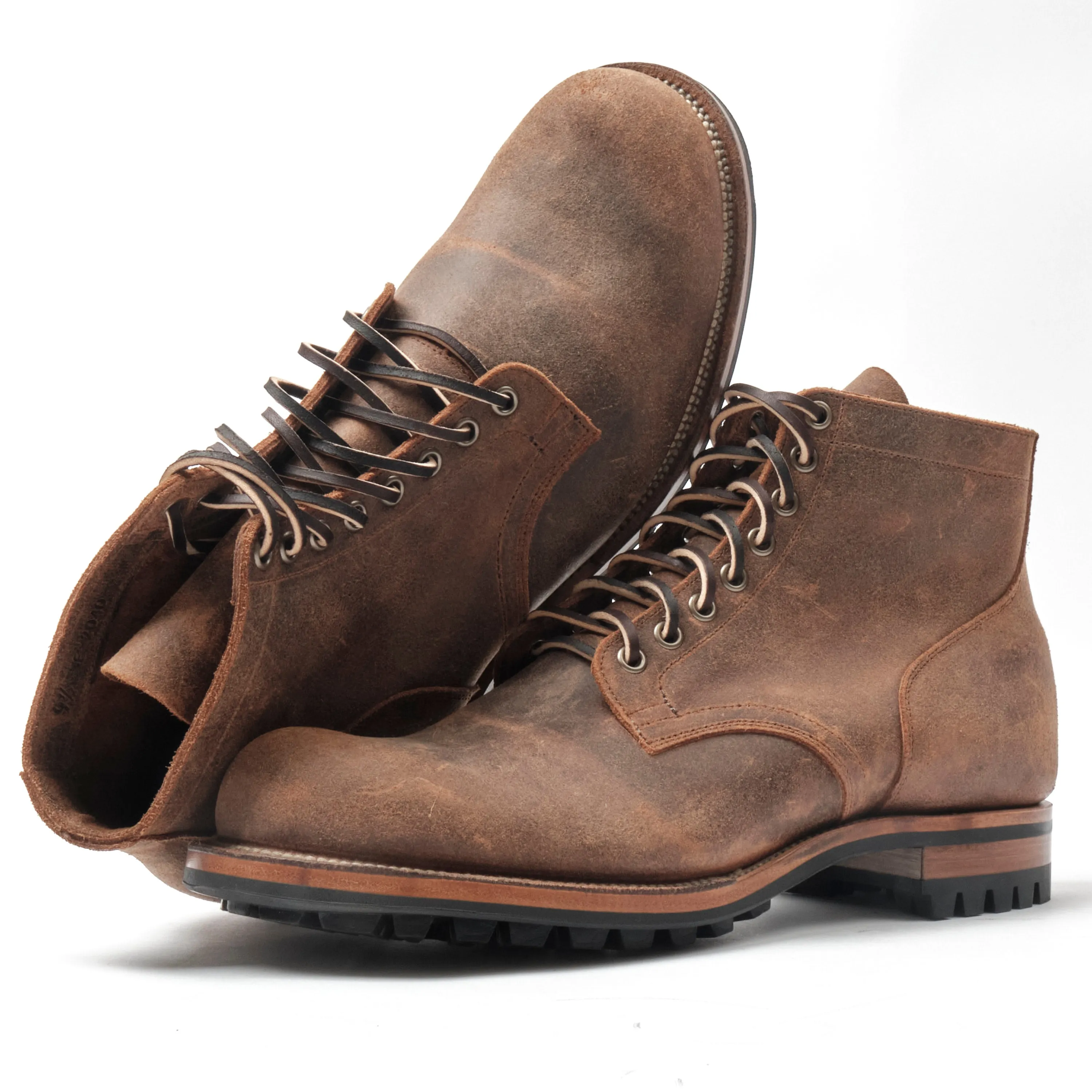 VIBERG SERVICE BOOT - RAWHIDE WAXY COMMANDER