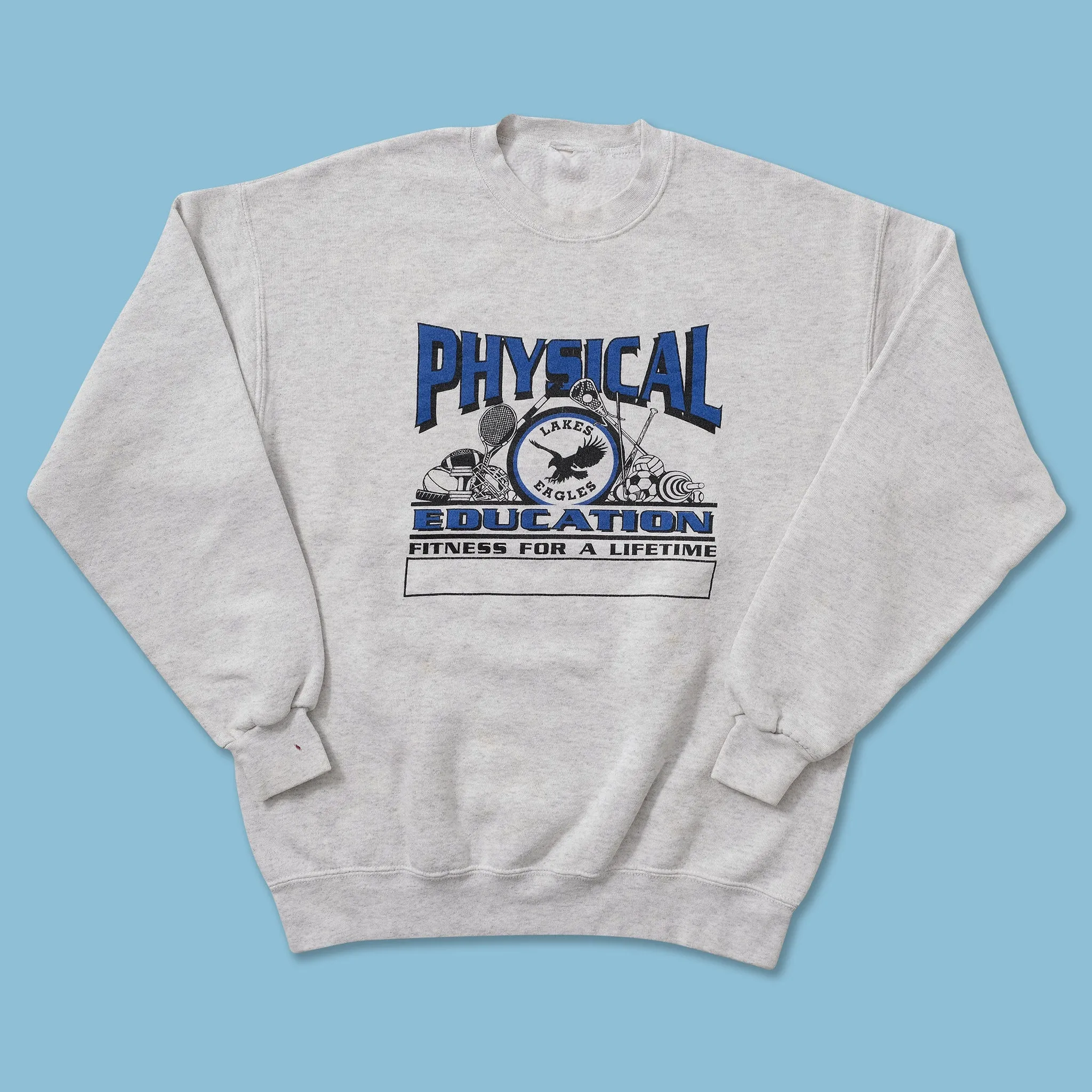 Vintage Physical Education Sweater Small