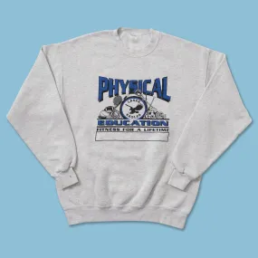 Vintage Physical Education Sweater Small