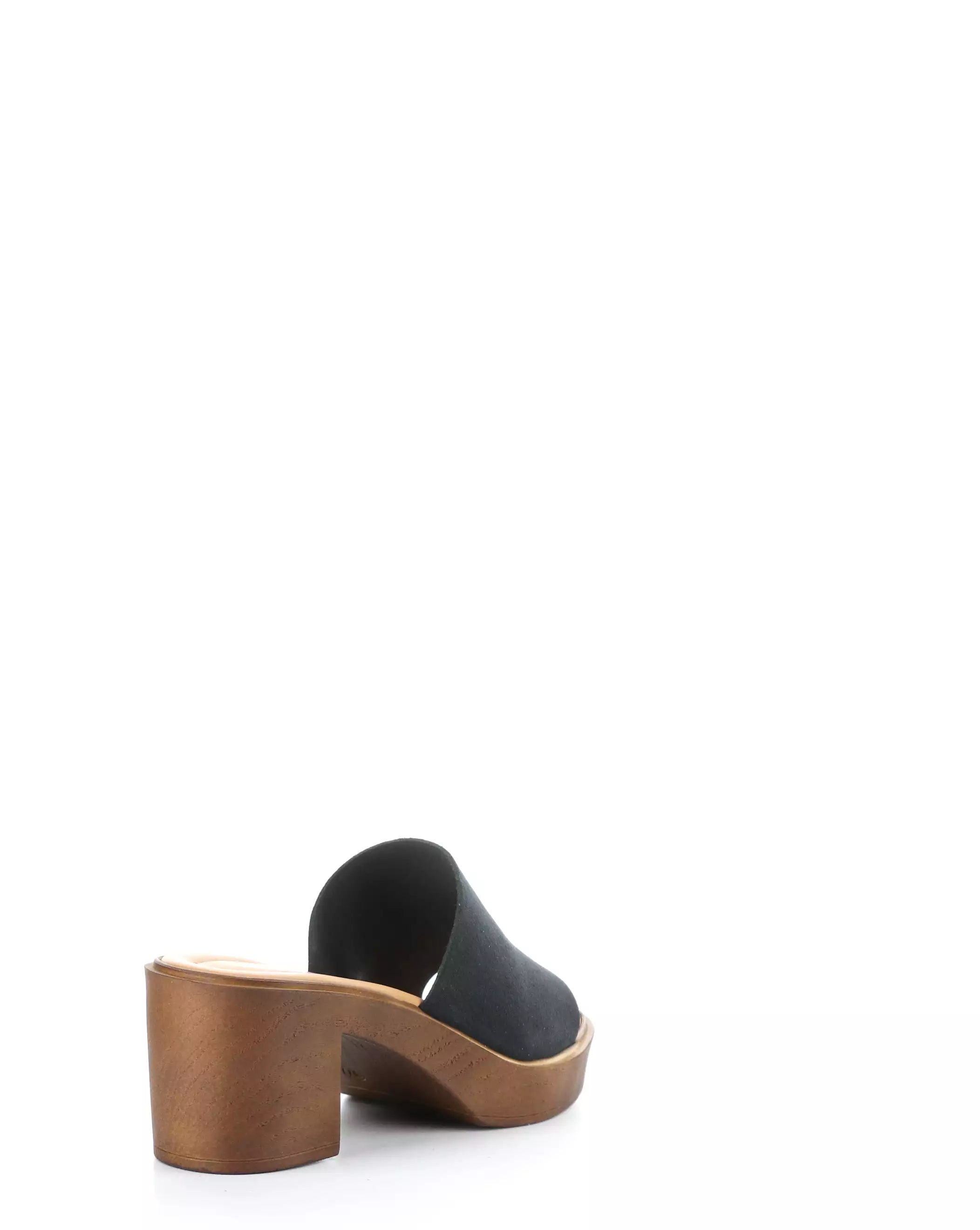 WANDA BLACK Slip-on Sandals