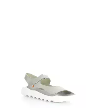 WEAL712SOF Silver Velcro Sandals