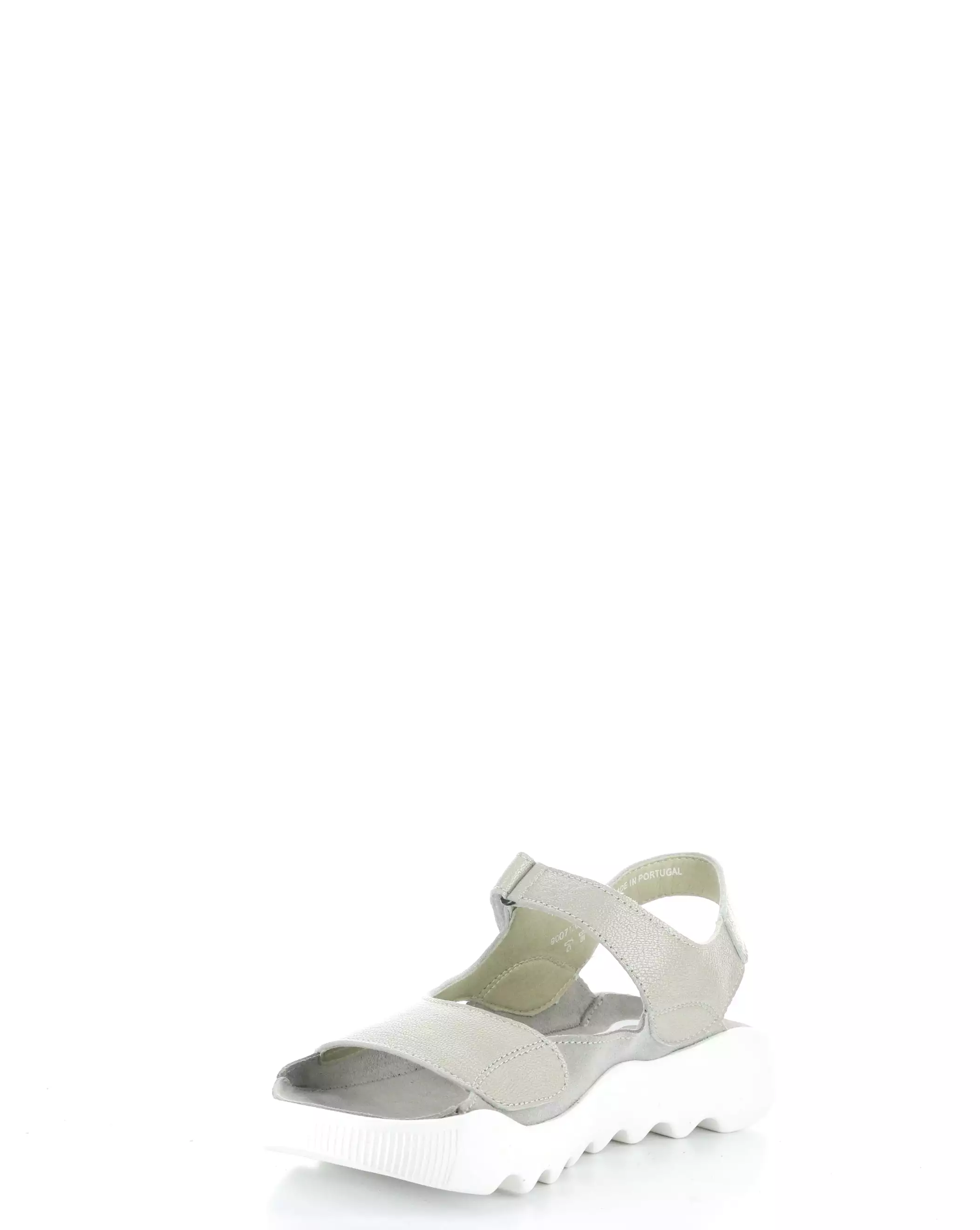 WEAL712SOF Silver Velcro Sandals