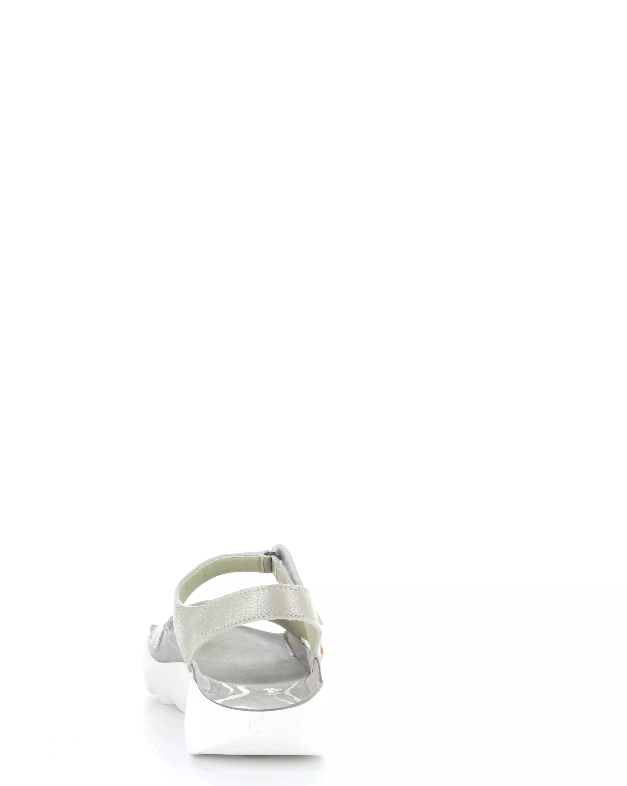 WEAL712SOF Silver Velcro Sandals