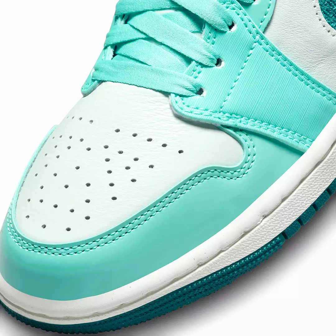 WMN'S AIR JORDAN 1 MID SE 'BLEACHED TURQ/SKY J TEAL-BARELY GREEN'