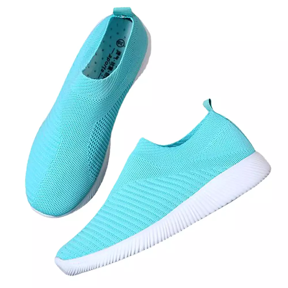 Women Casual Shoes Woman Plus Size Breathable Mesh Slip-on Women's Vulcanize Shoes Ladies Sneakers Spring Summer Running