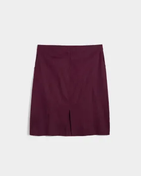 Wooster Linen Skirt - Acai