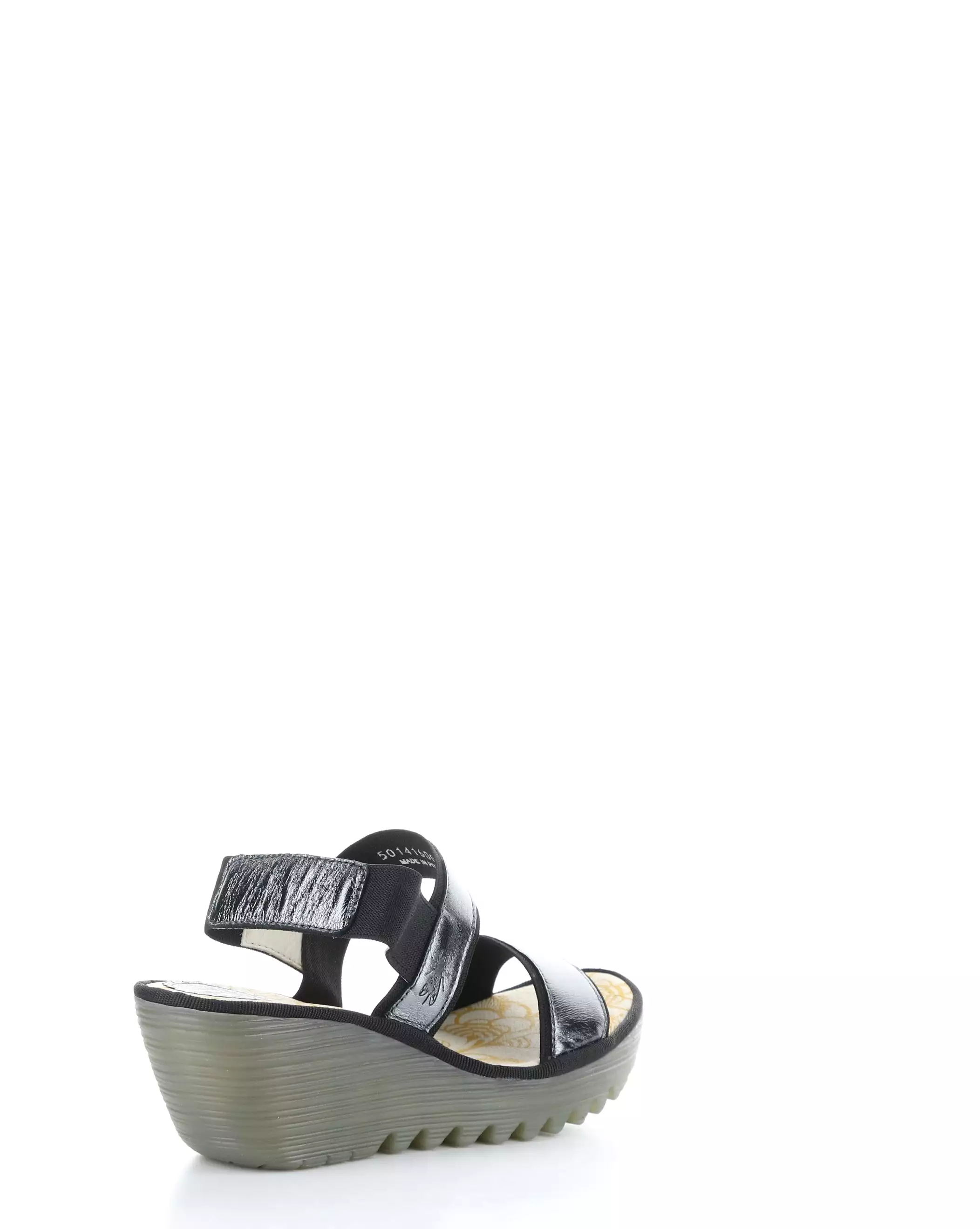 YACO416FLY 006 GRAPHITE Elasticated Sandals